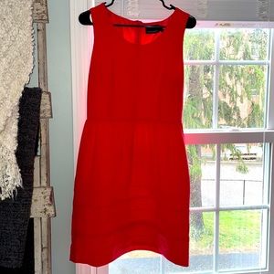 Like-new Cynthia Rowley red shirt dress!